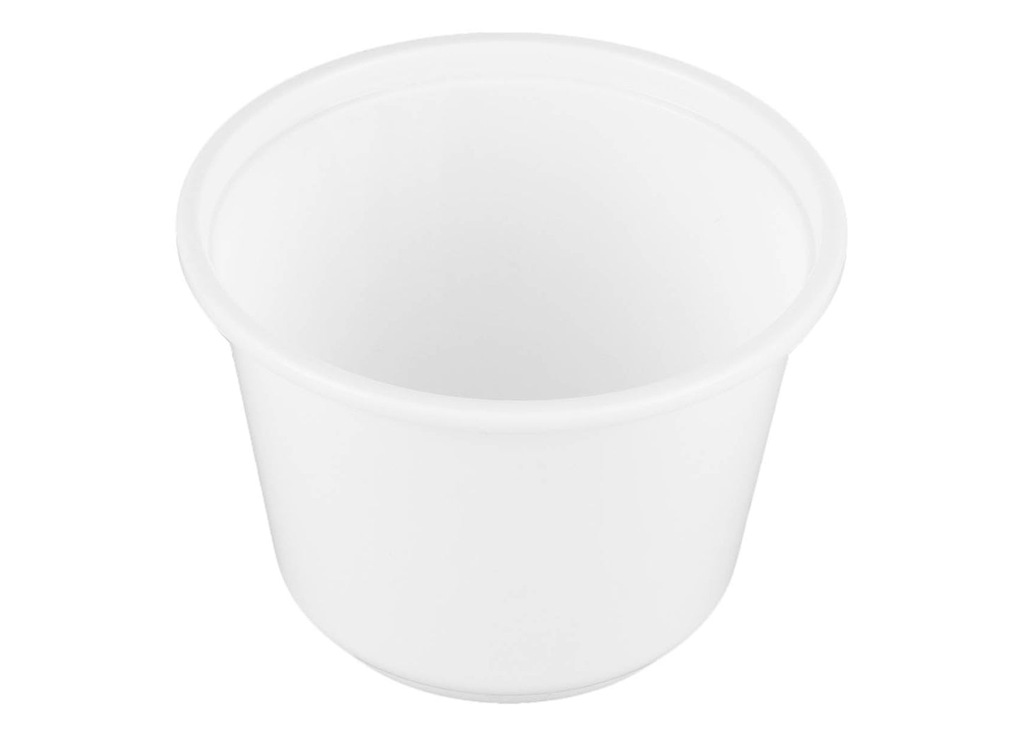 PP White Round Bowl | 250ml | 1000pcs - greenhutpackaging