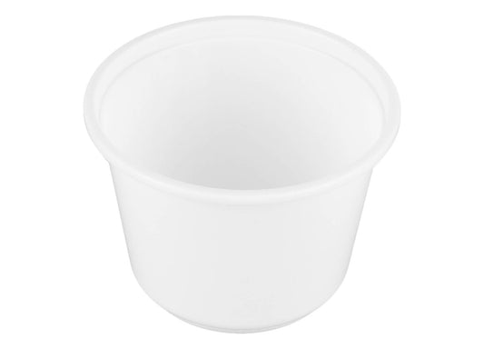 PP White Round Bowl | 250ml | 1000pcs - greenhutpackaging