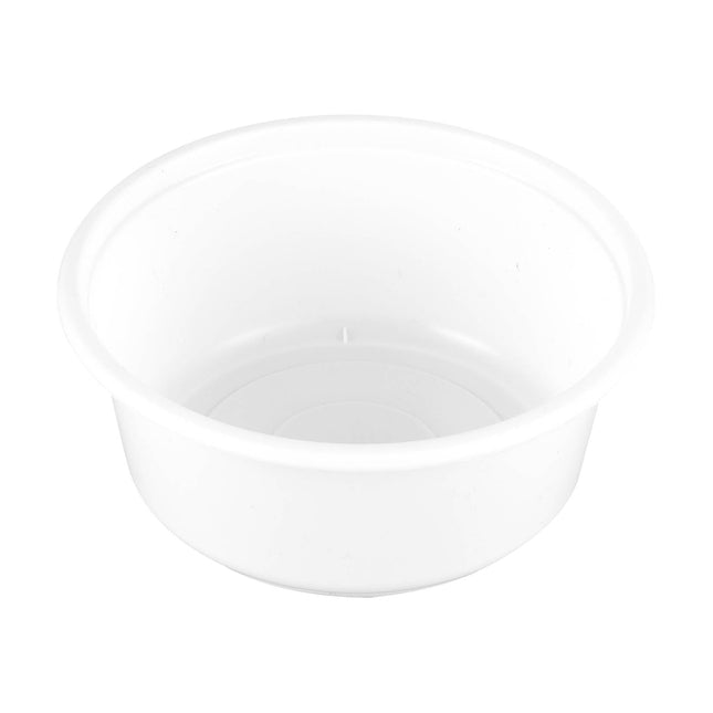 PP White Round Bowl | 360ml | 1000pcs - greenhutpackaging