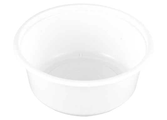 PP White Round Bowl | 360ml | 1000pcs - greenhutpackaging