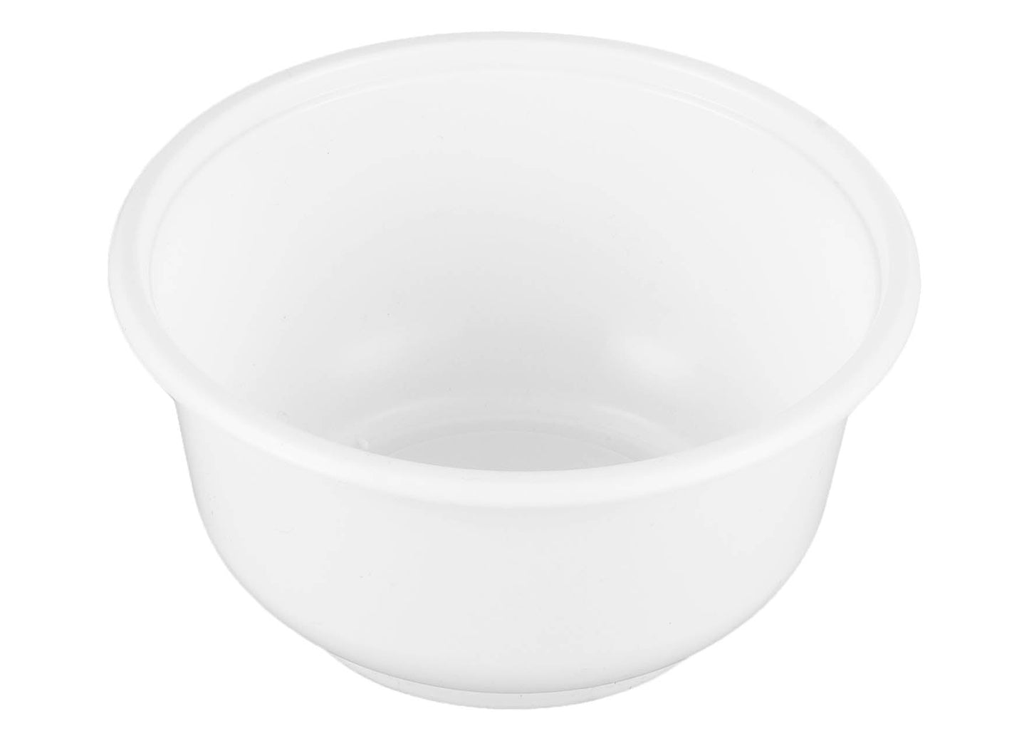 PP White Round Bowl | 400ml | 1000pcs - greenhutpackaging