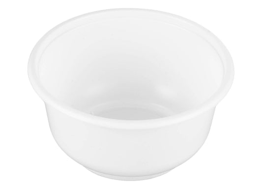 PP White Round Bowl | 400ml | 1000pcs - greenhutpackaging