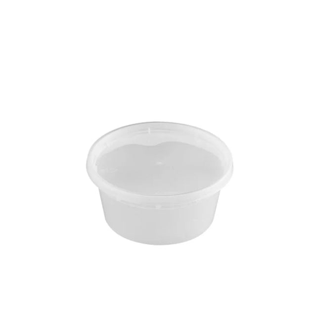 12oz - PP Deli Container W/ Lid - 240 Sets