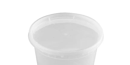 16oz - PP Deli Container W/ Lid - 240 Sets