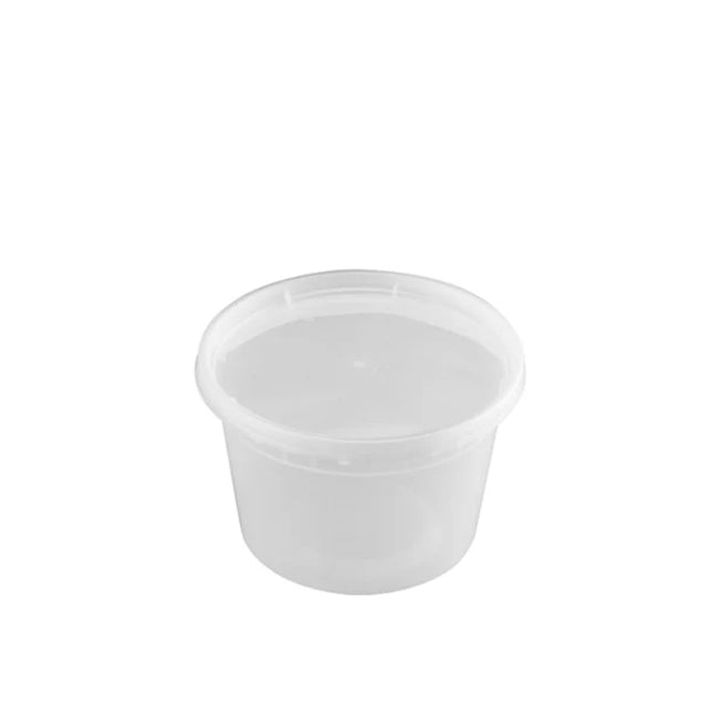 16oz - PP Deli Container W/ Lid - 240 Sets