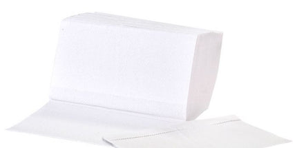 White Single Fold Towel 4000 Pcs