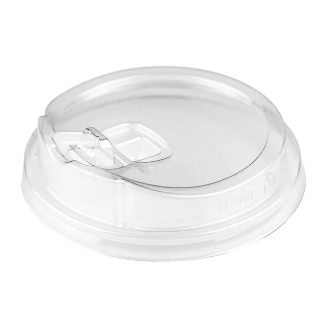 98mm Clear Sippy Lids - (Fits 12-24oz PET Cups) - 1000 Pcs